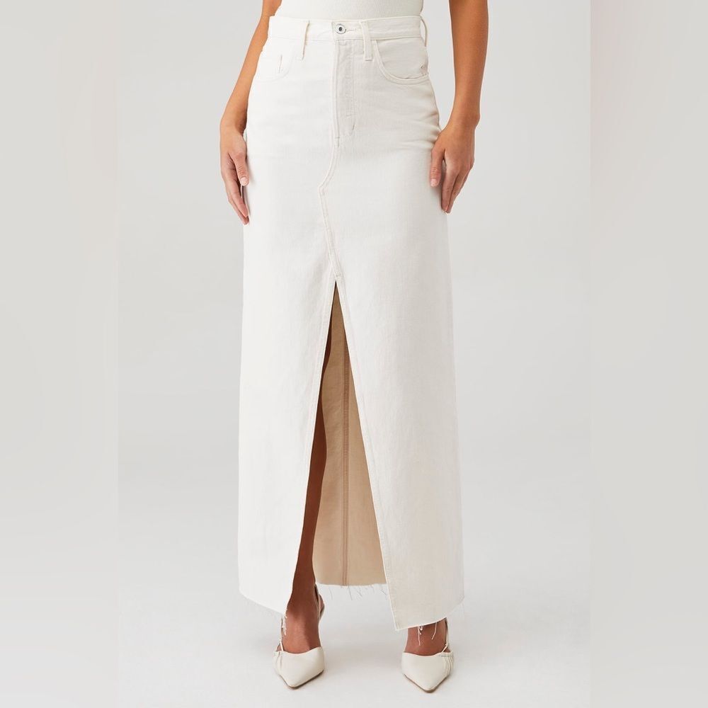 Favorite Daughter Women's The Sadie High Rise Maxi Skirt *Flaw Size 27 - Picture 4 of 15